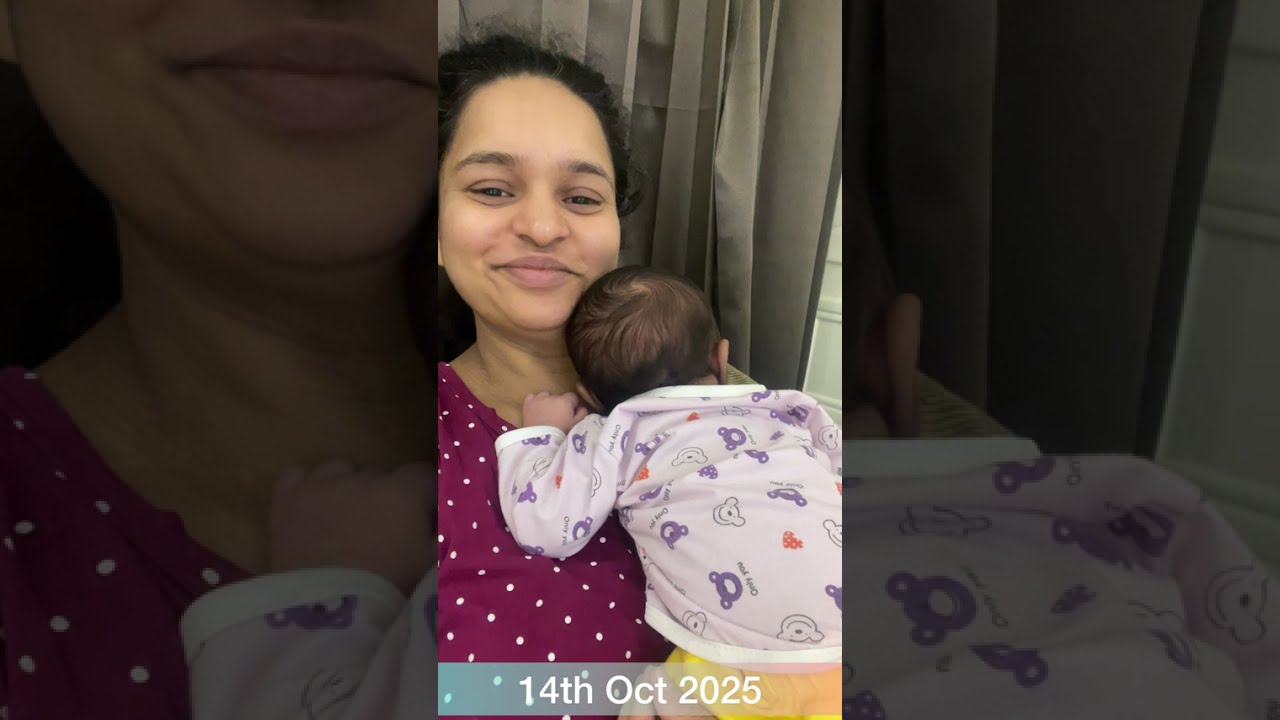Avish Vlog October 2025 | how to do new born baby bath | how to massage new born | baby tummy time