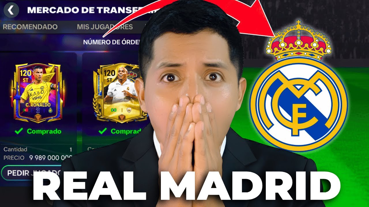 Construimos el MEJOR FULL REAL MADRID en FC Mobile 26 🤯⚪🔥