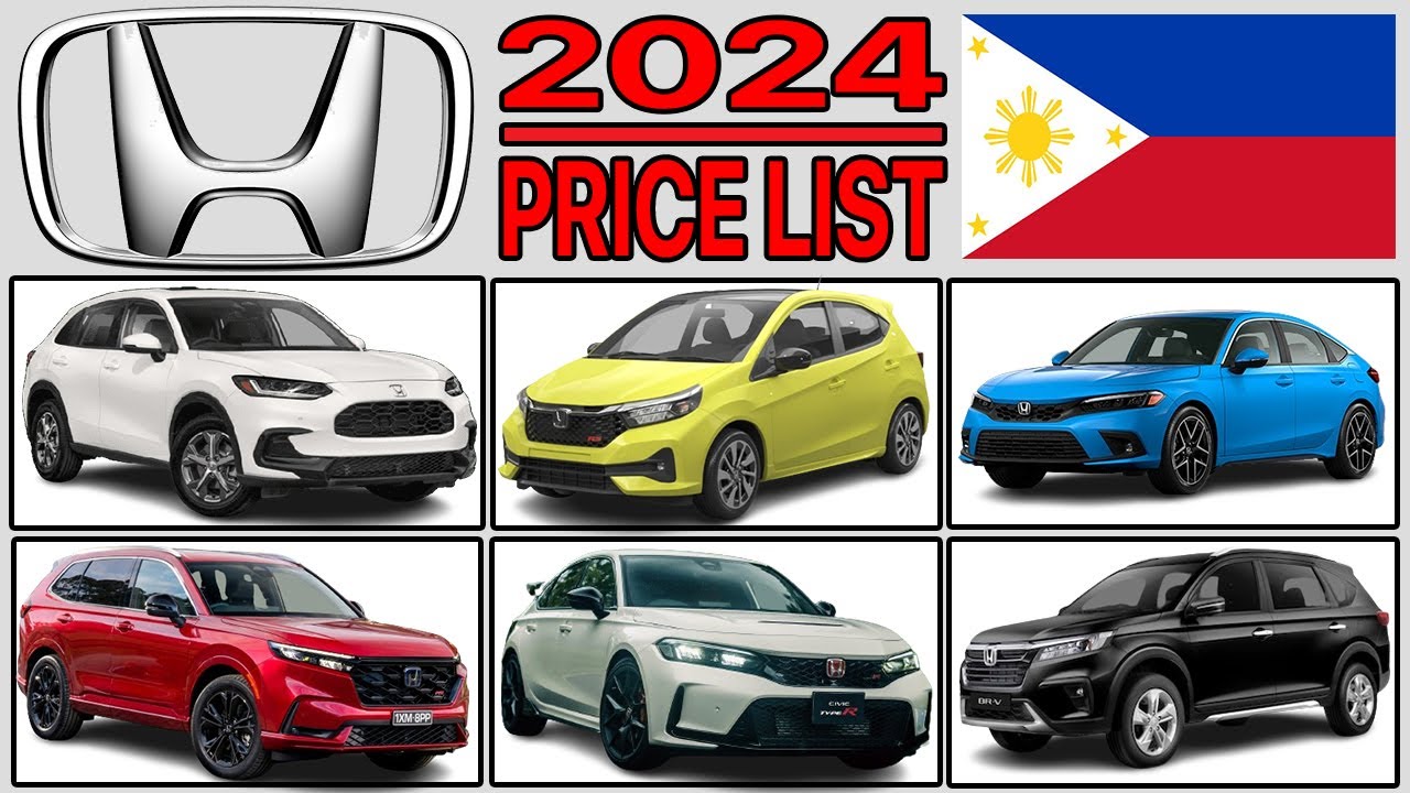 Honda Car Price List Philippines 2024