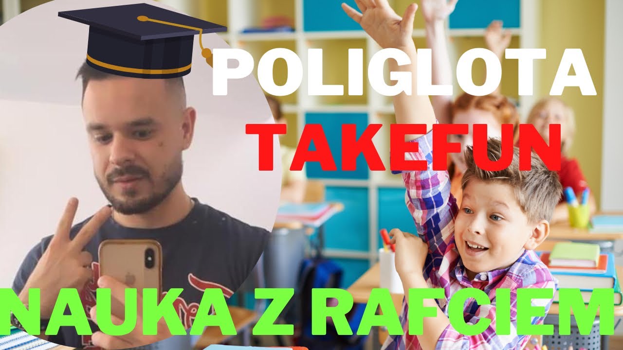 POLIGLOTA TAKEFUN | NAUKA JĘZYKÓW Z RAFCIEM PAFCIEM | LIVE TAKEFUN
