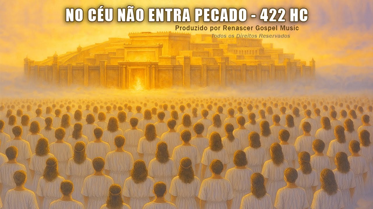 No céu não entra pecado - HC 422 (Irei eu pra linda cidade) Com Letra