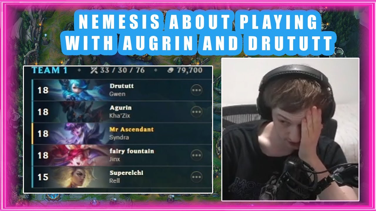 Nemesis About Playing With AGURIN and DRUTUTT 👀 [CINEMA]
