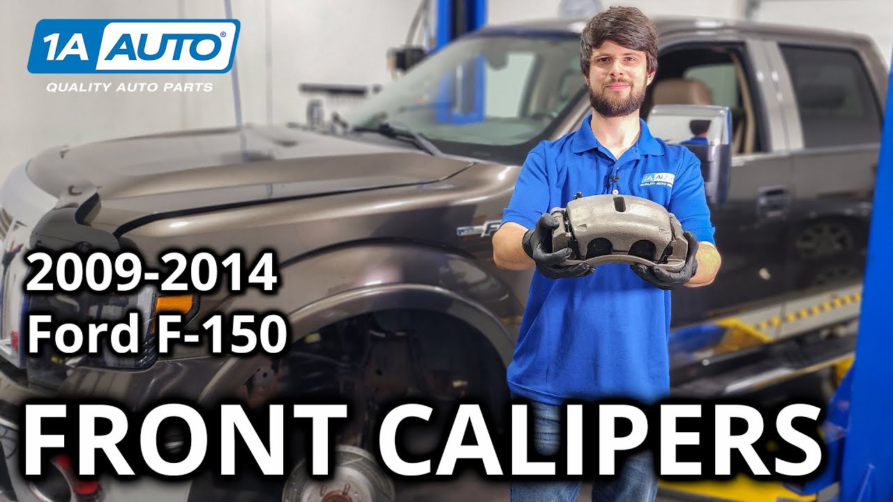 How to Replace Front Brake Calipers 2009-2014 Ford F-150