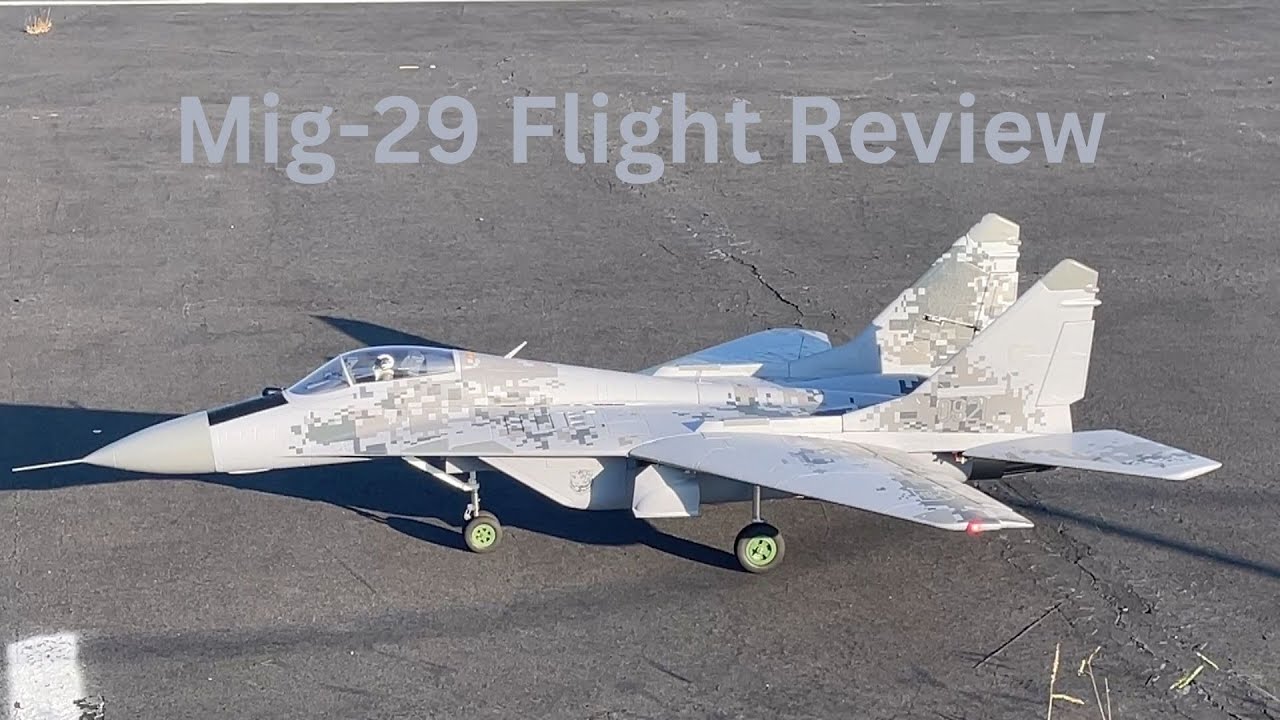 Freewing Mig-29 Fulcrum Twin 80mm: Flight Review/Top Speed