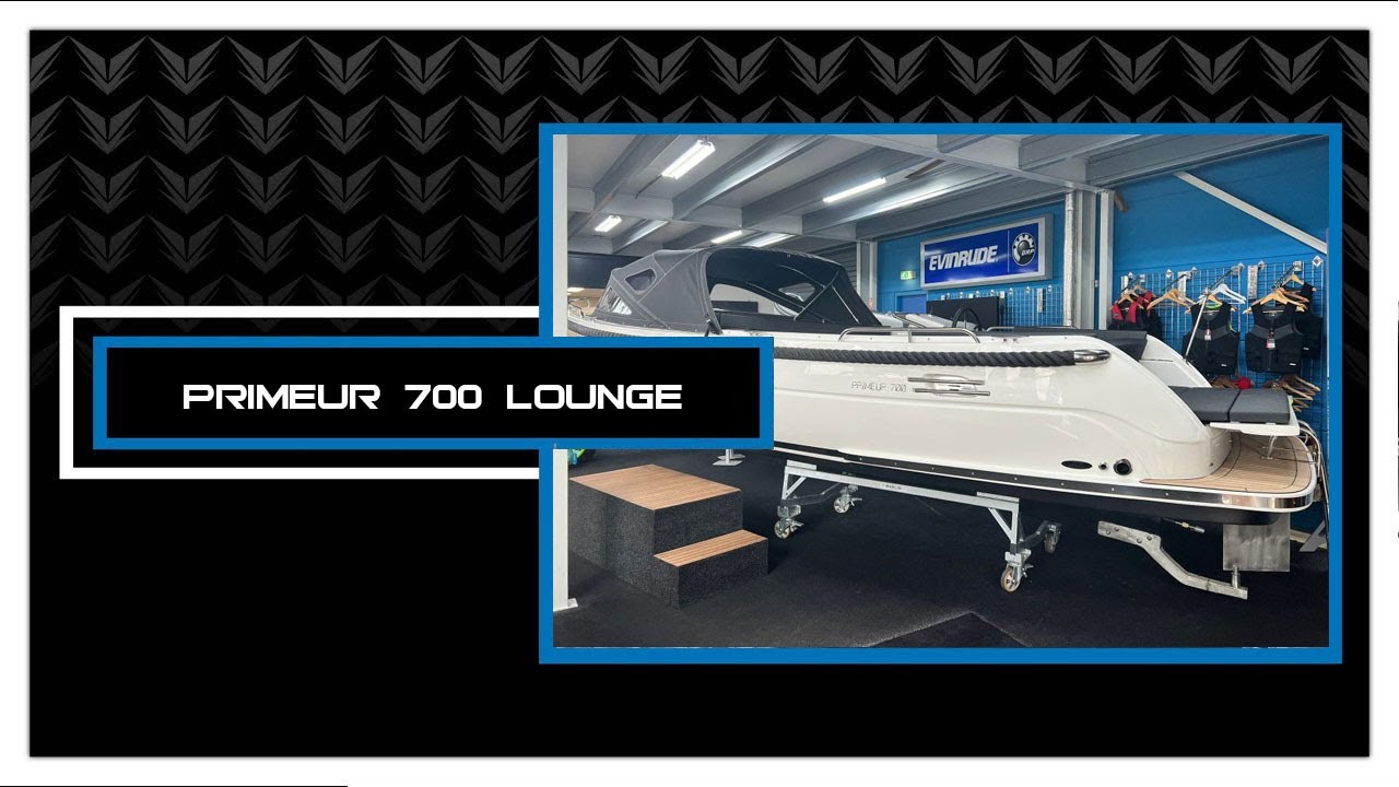 Sloep en tender videoblog #254 : Primeur 700 Lounge