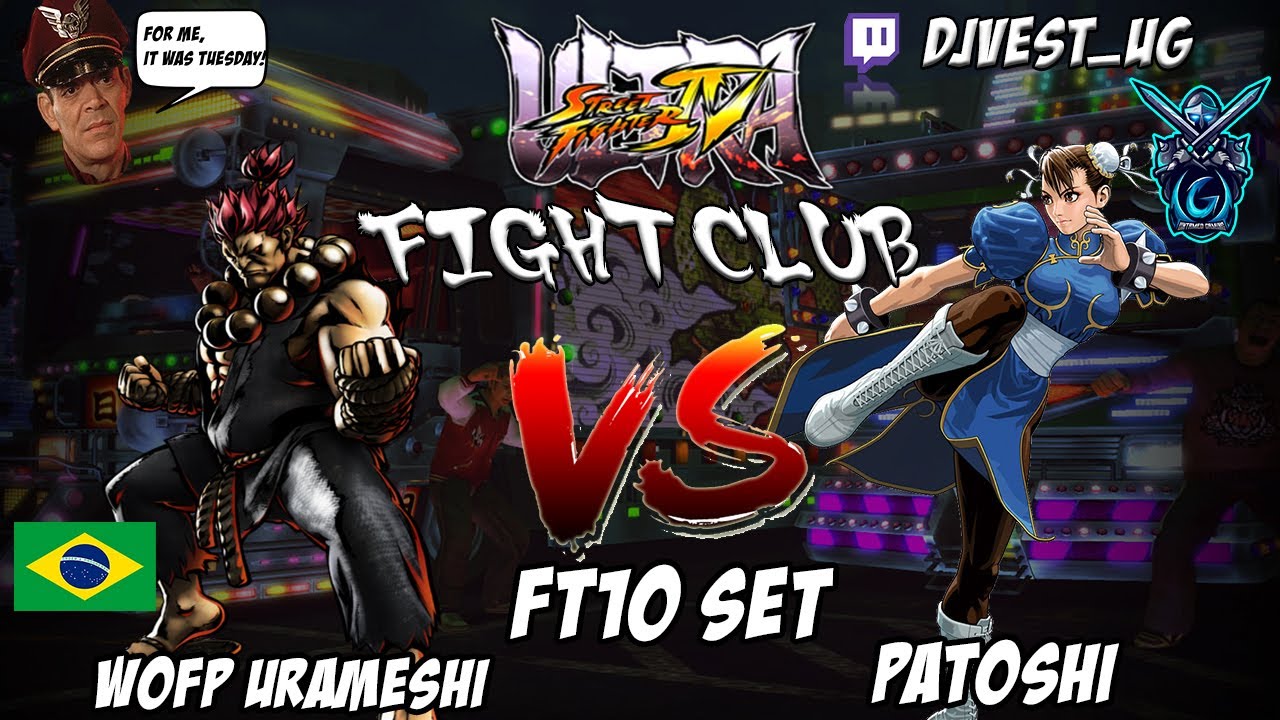 USF4 Fight Club Exhibition Series - WofP Urameshi VS Patoshi FT10 Set (Brazil Set)