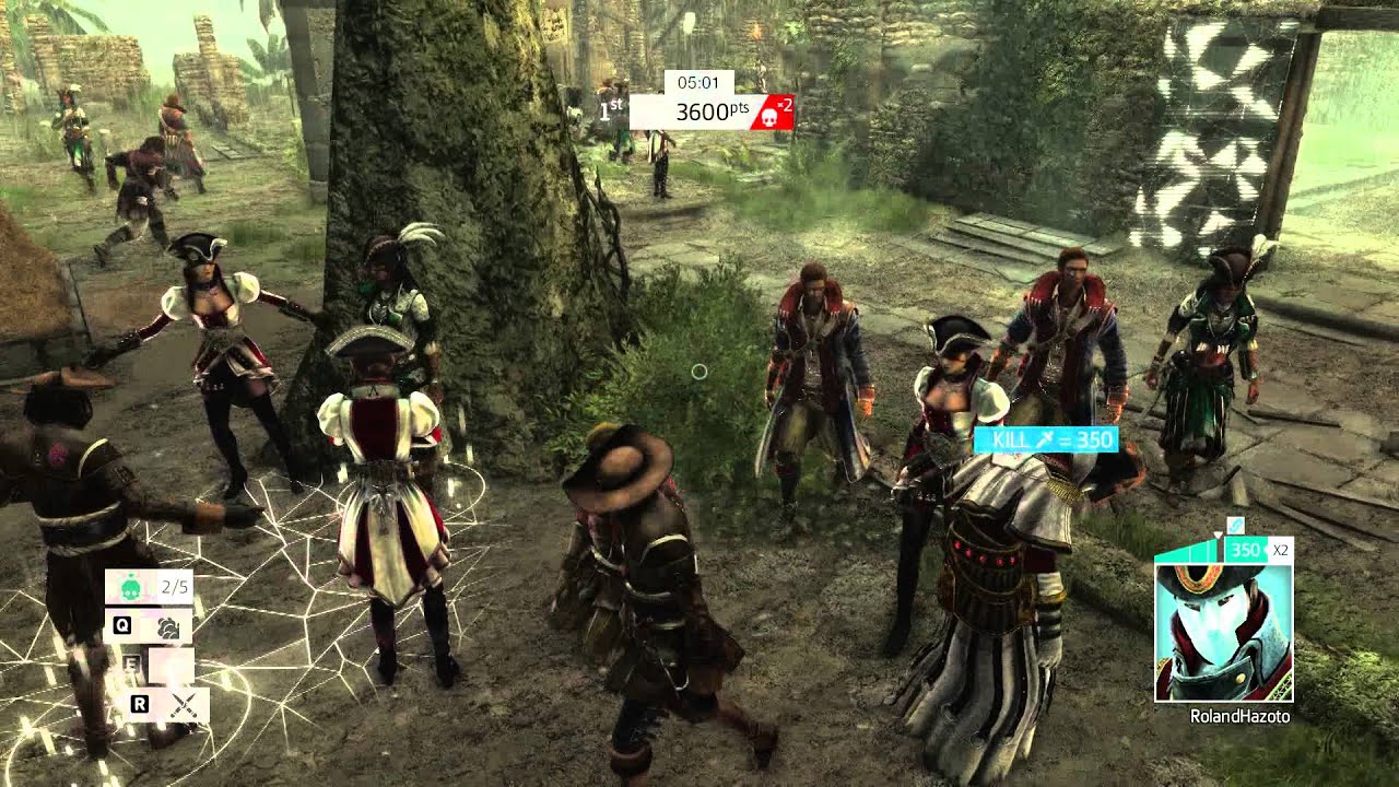 Assassin's Creed 4 Black Flag Multiplayer: Deathmatch (The Night Stalker)