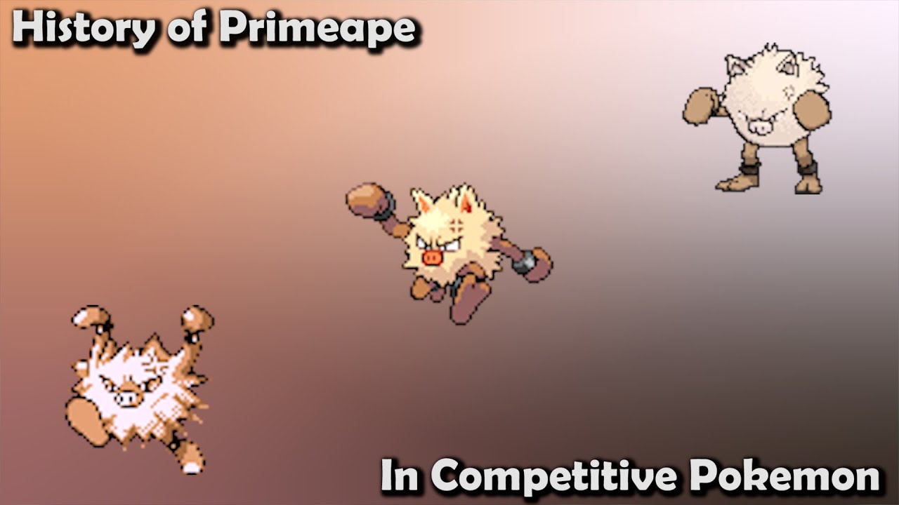 How GOOD was Primeape ACTUALLY? - History of Primeape in Competitive Pokemon (Gens 1-7)