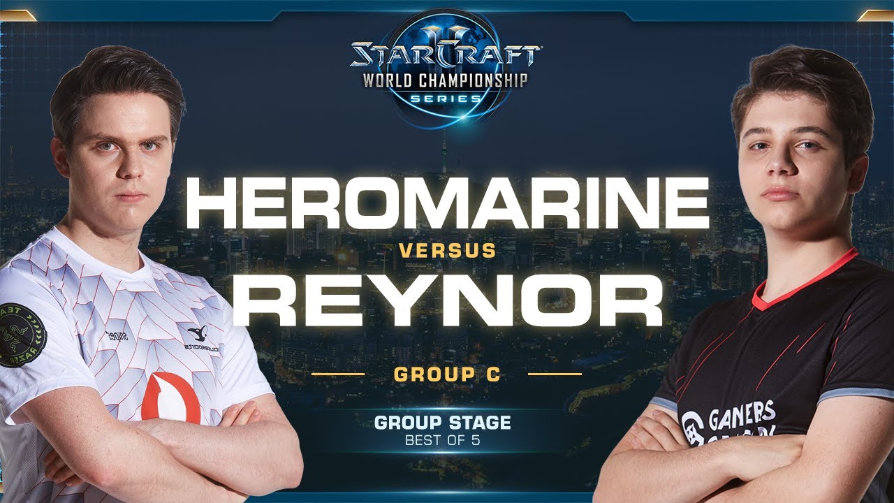 HeRoMaRinE vs Reynor TvZ - Group C Winners - 2019 WCS Global Finals - StarCraft II