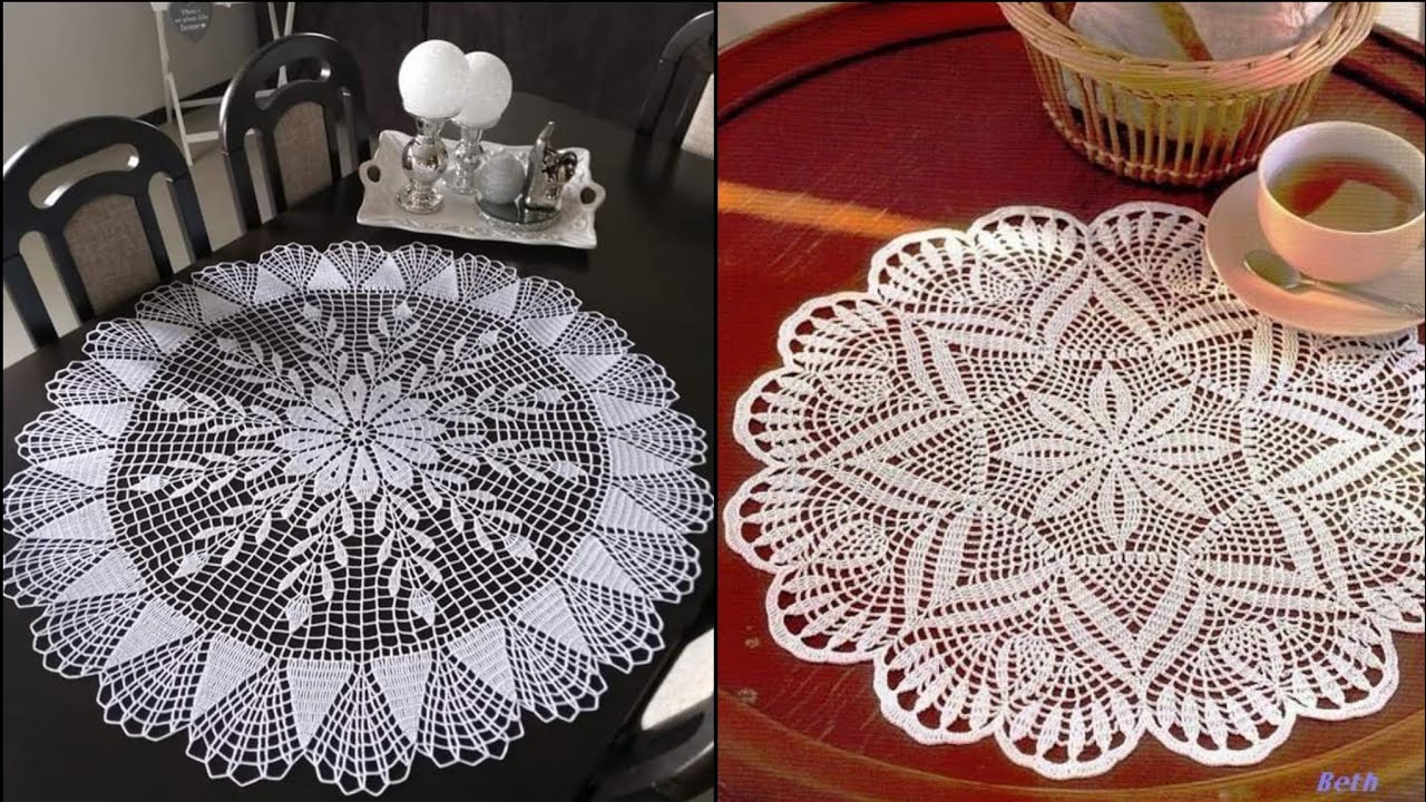 crochet table centerpiece ideas / thalposh crochet / crochet doily / Crochet Free pattern 