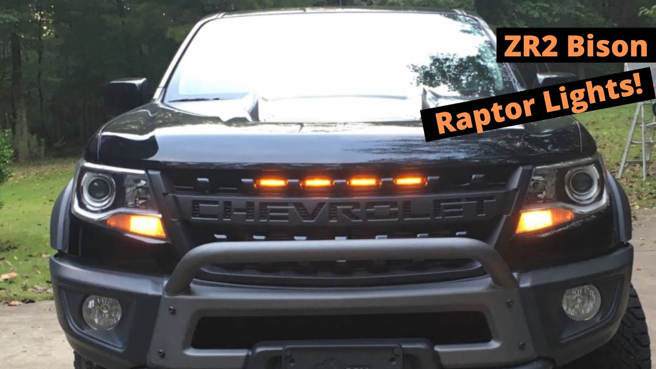 Chevy Colorado ZR2 Custom Raptor Lights