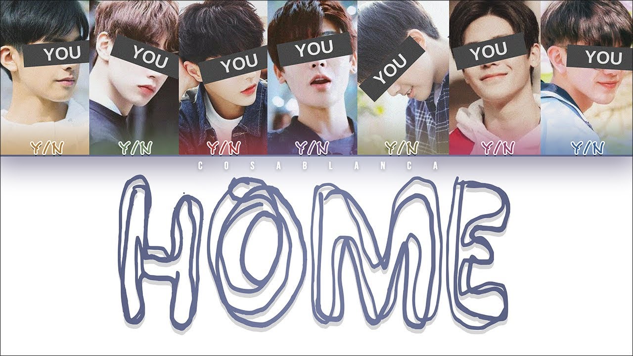 Your Boy Group 「HOME」 [7 Members ver.] (Original by SEVENTEEN) (Color Coded Lyrics Han|Rom|Eng)
