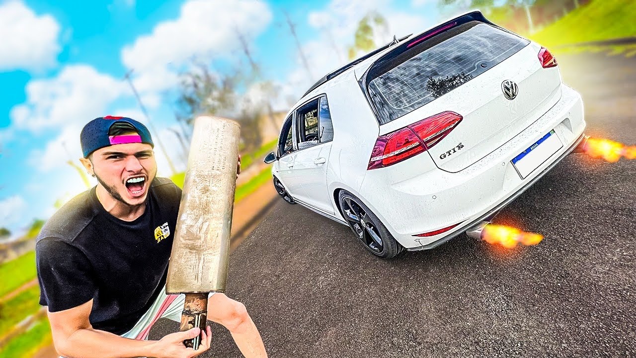 DEIXEI MEU GTI SÓ O CANO