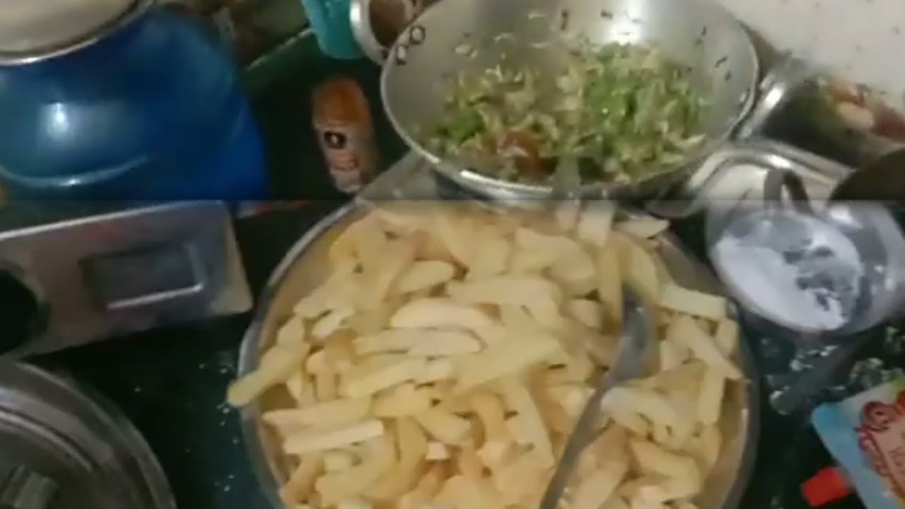   humne khae chilli potato 🥔🥔