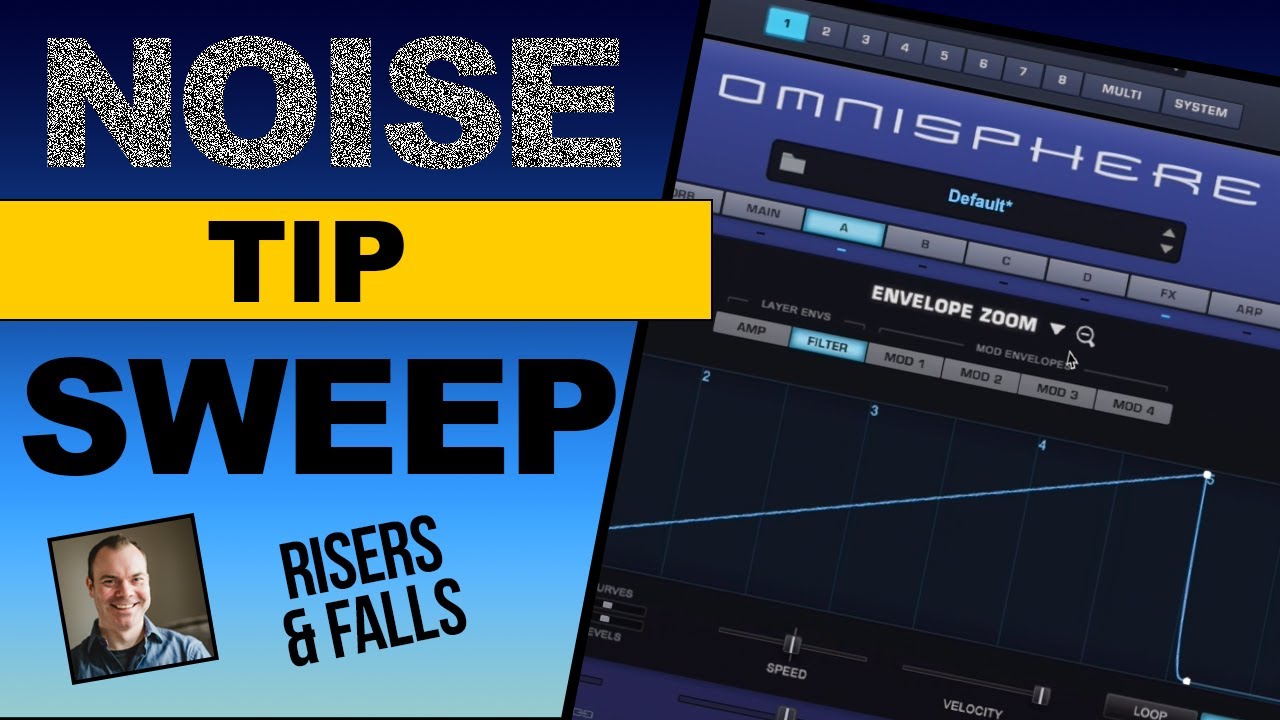 Synth Riser in Omnisphere: How To Make a Noise Sweep SYNC to Tempo