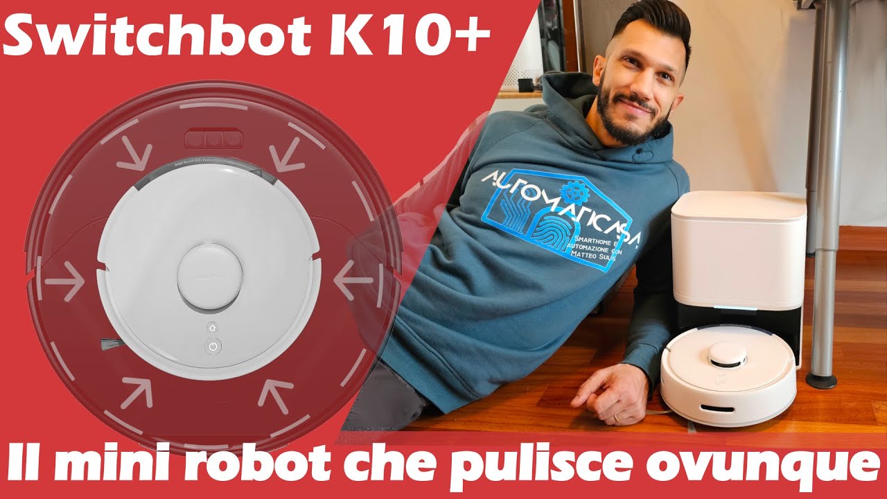 Pulisce dove gli altri non arrivano: il mini-robot di Switchbot!