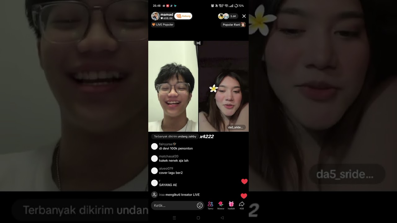 Live 20 Desember 2025 nih kak Sridevi dan kak afan yg belum nonton tonton aja ini 