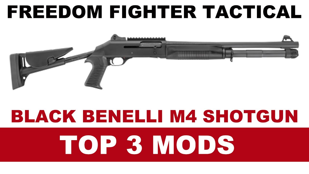Тактический дробовик Benelli M4 M1014 — три лучших модификации, которые я бы сделал сразу после п...