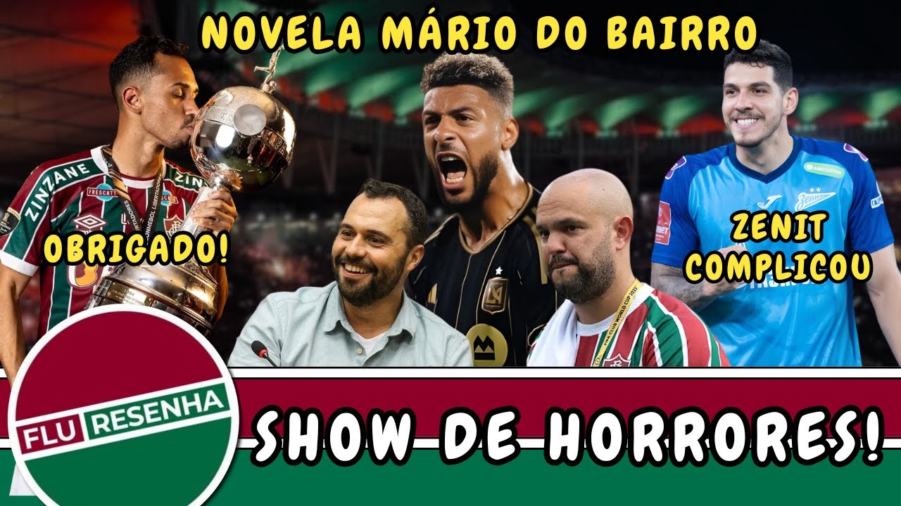 NOVELA SEM FIM ! A MENOS DE 20 DIAS DO FIM DA JANELA DE TRANSFERÊNCIAS, FLU SEGUE SEM CENTROAVANTE
