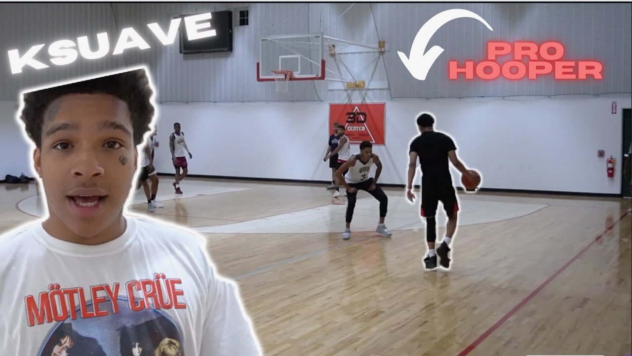 Famous Rapper (Ksuave) & Pro Hooper Take Over Men's League