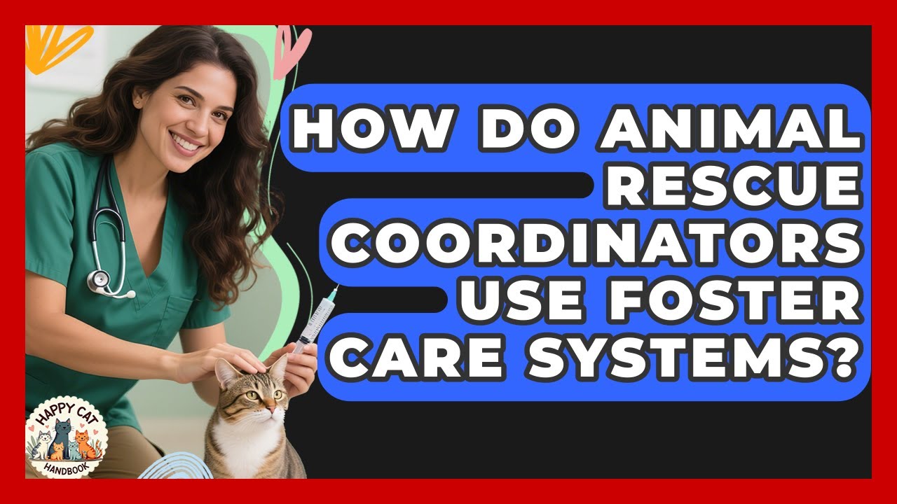 How Do Animal Rescue Coordinators Use Foster Care Systems? - Animal Care Jobs