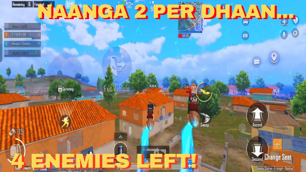 Last 6 alive... 2 vs 4 tension match 😰 | Chicken Dinner varuma bro? 🍗 | BGMI Tamil Funny Gameplay”