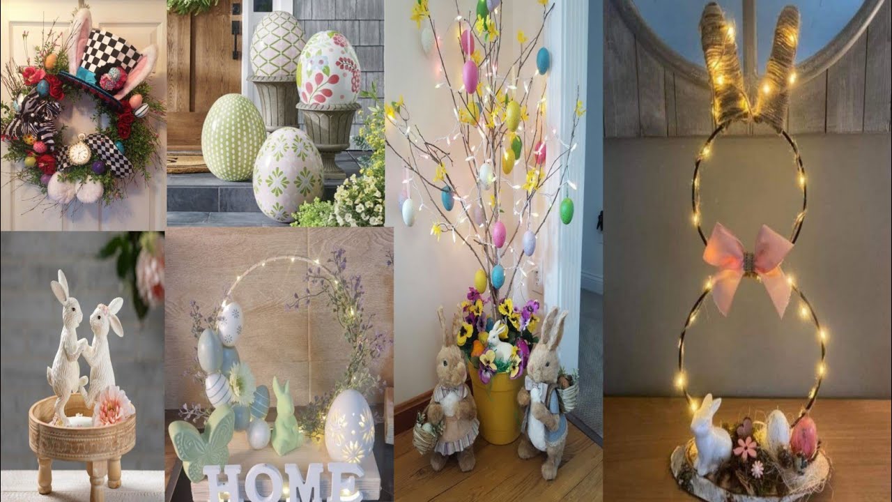 50+ Easter decoration Idea 2024 easter crochet Pattern Design idea / Easter Decorations