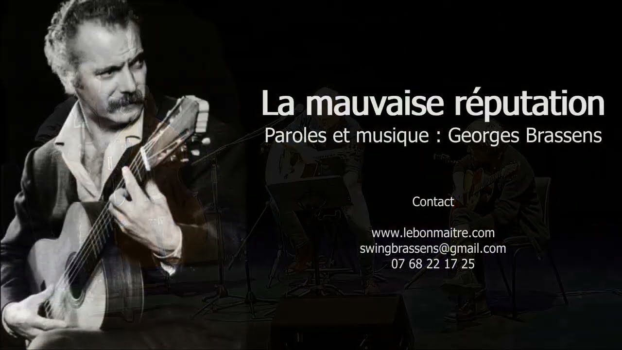 La mauvaise réputation – Trio Le Bon Maître (nous le pardonne)