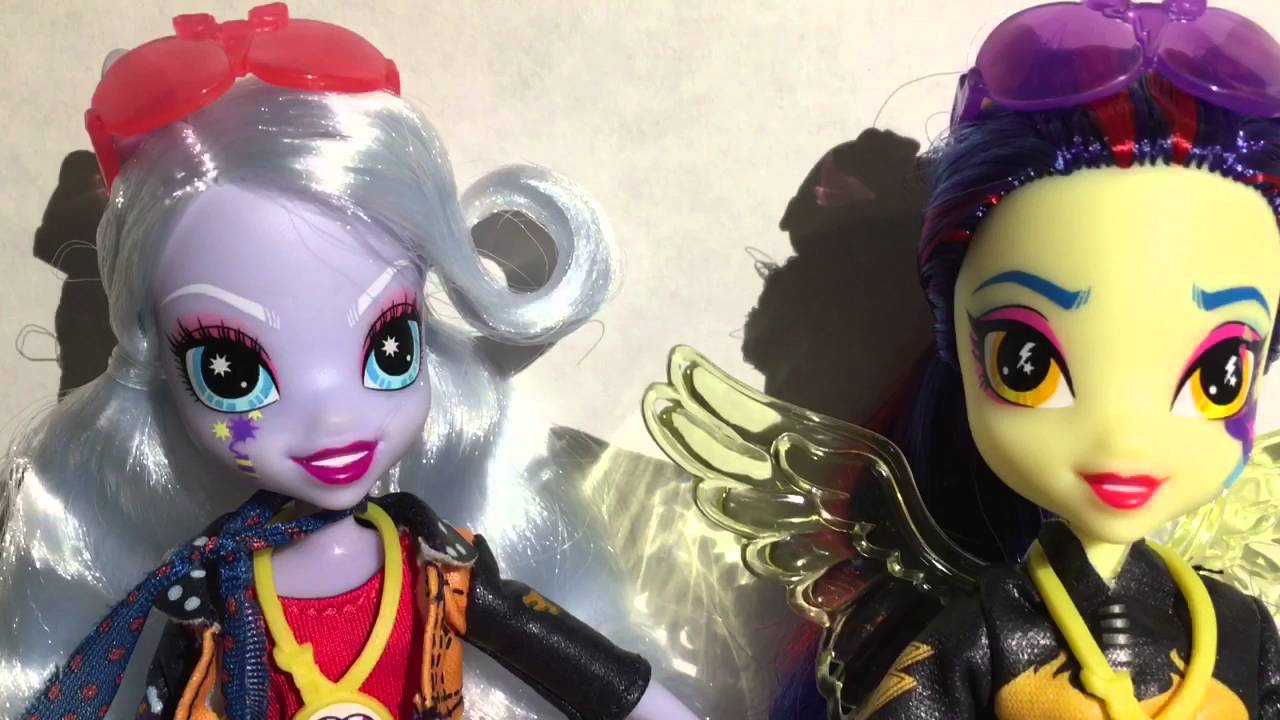 My Little Pony Equestria Girls Sugarcoat and Indigo Zap Friendship Games Toy Review