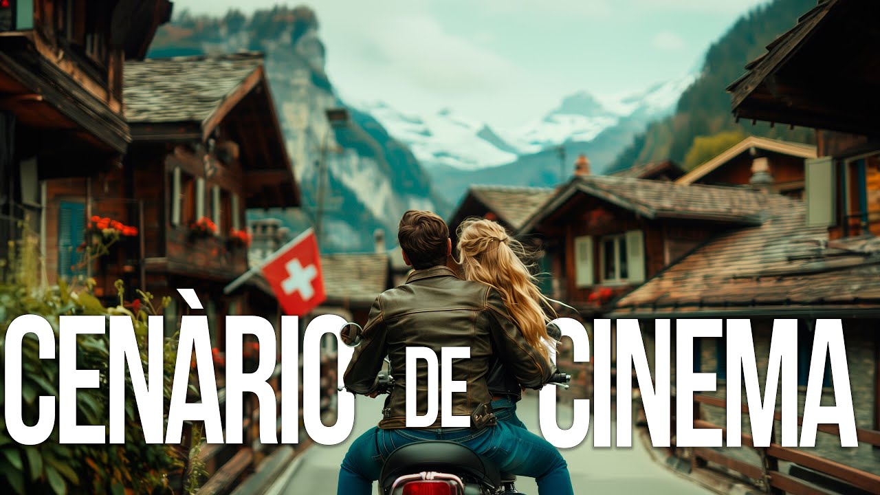 A estrada de 500 anos na Suíça!