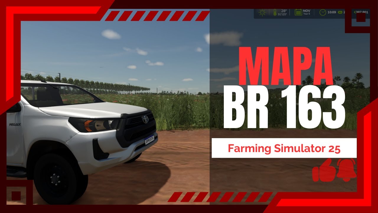 [FS25] NOVA LAVOURA DE ARROZ - MAPA BR 163-MS #ep40