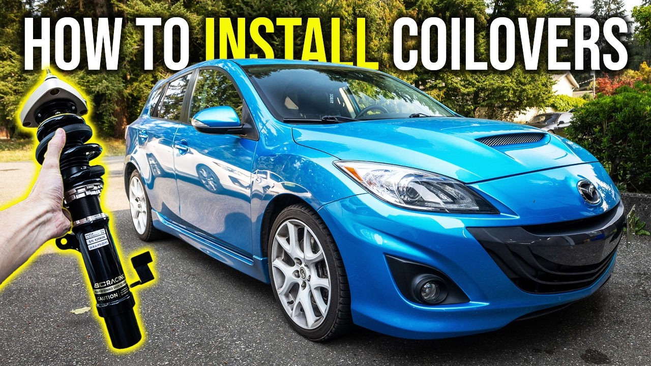 КАК УСТАНОВИТЬ КОЙЛОВЕРЫ MazdaSpeed ​​3 (ПОШАГОВОЕ РУКОВОДСТВО)