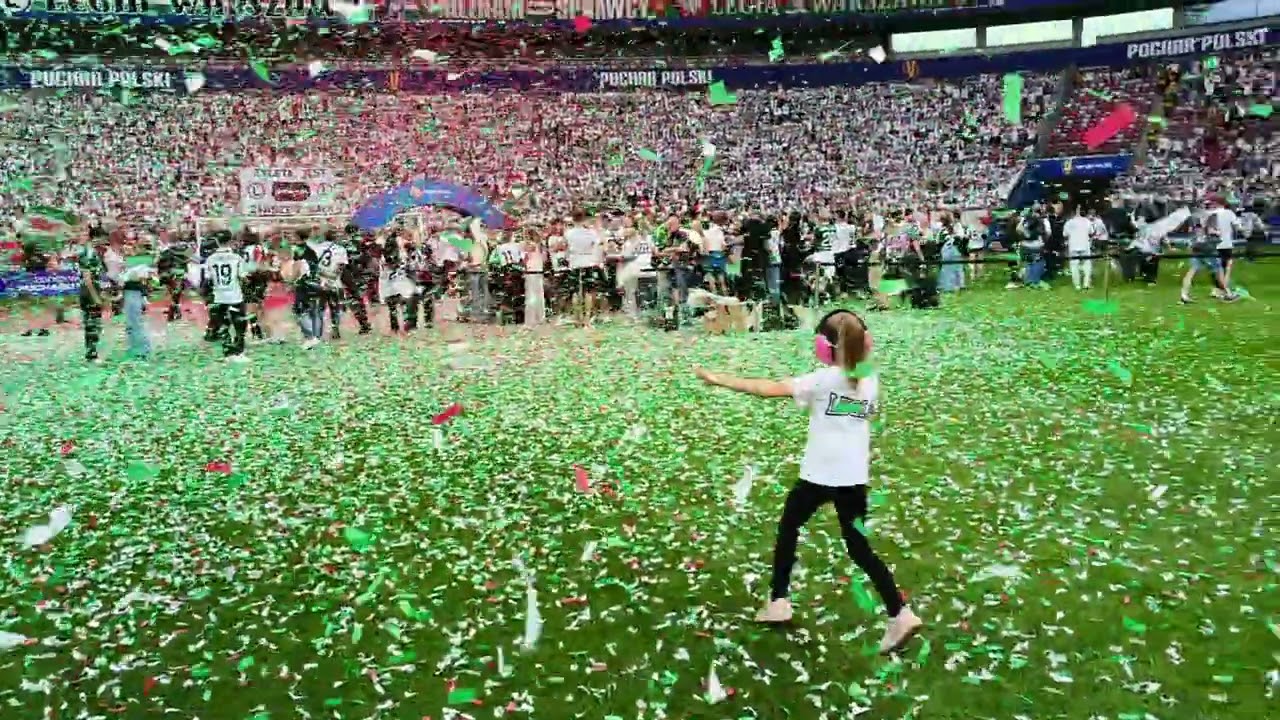 Mistrzowski sen o Warszawie. Legia Warszawa Pogoń Szczecin finał pucharu Polski 2025