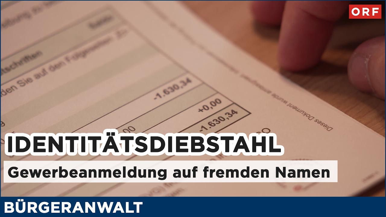 Identitätsdiebstahl - Unternehmensanmeldung auf fremden Namen | Bürgeranwalt 21.02.2026