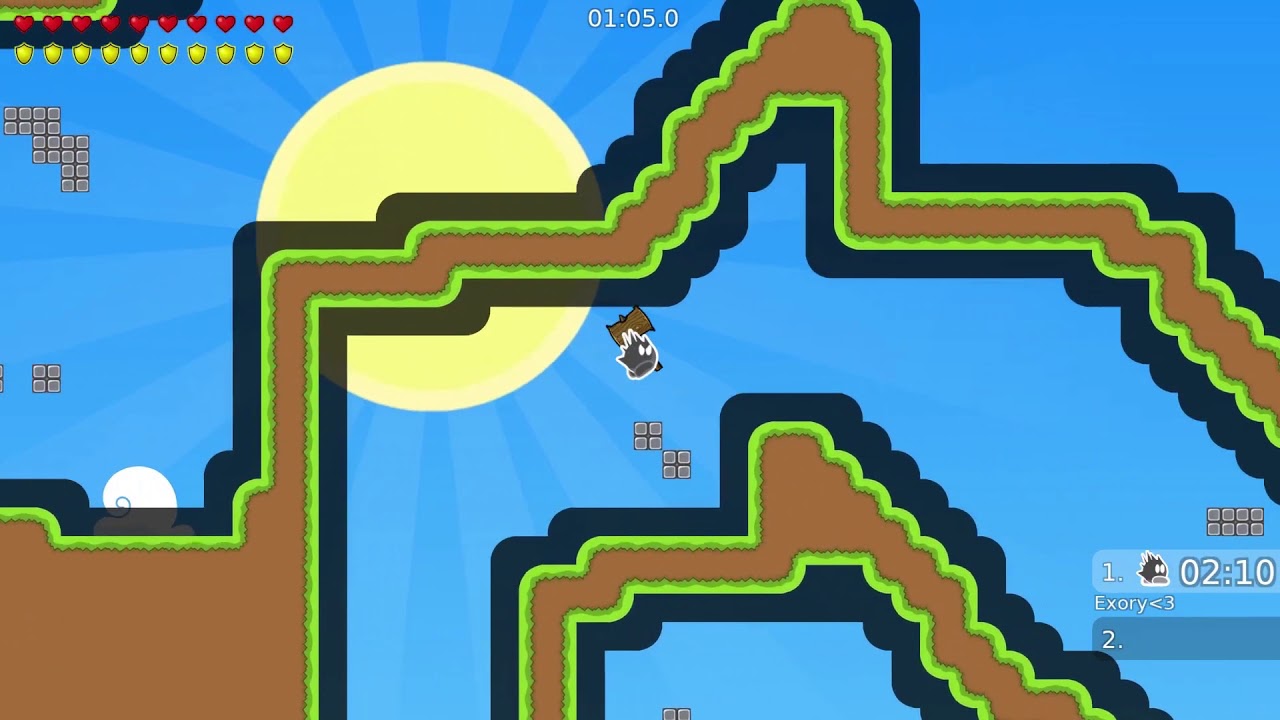 [Teeworlds] Aip-gores sub 2min Speedrun - Finally!