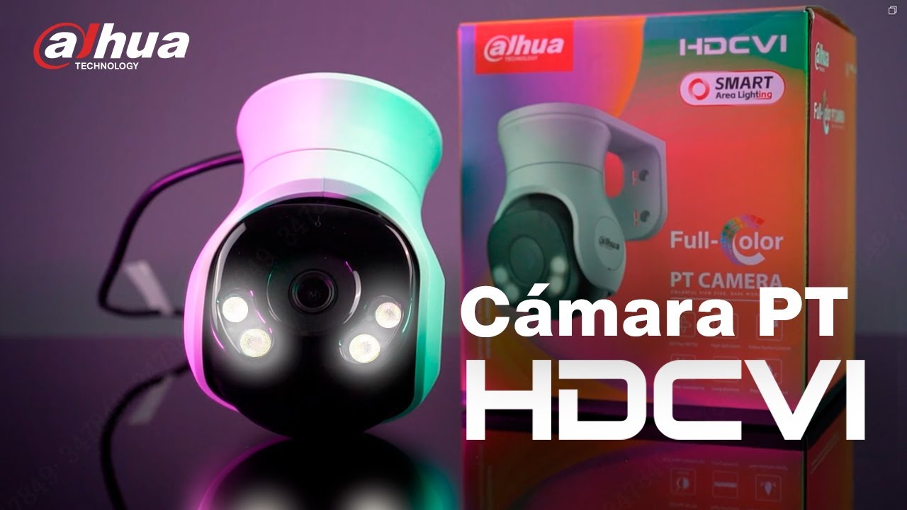 Cámara PT con HDCVI Dahua