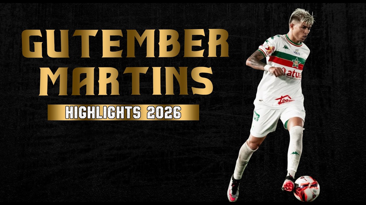 GUTEMBERG MARTINS - LEFT WINGER - PORTUGUESA RJ - 2026