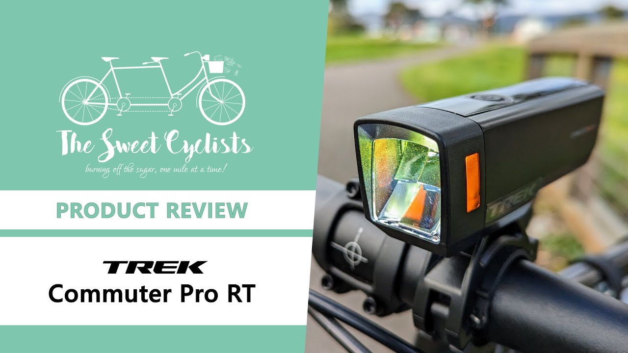 Control your bike lights with a single button - Trek Commuter Pro RT Connected Headlight Review