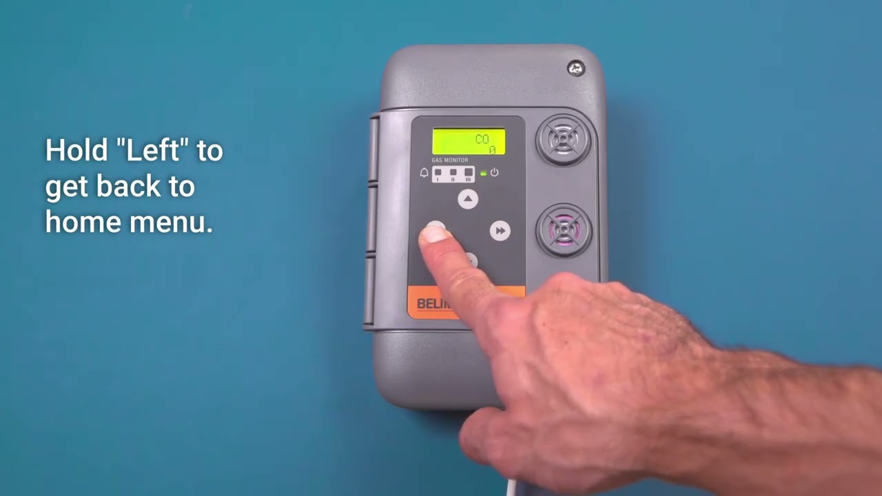 Monitor de gases BELIMO | Seguridad con 3 niveles de alarma