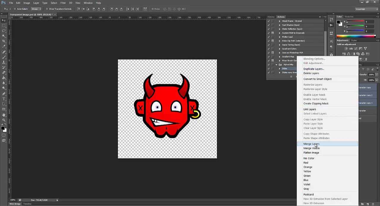How to Use Transparent Textures in Unity 4