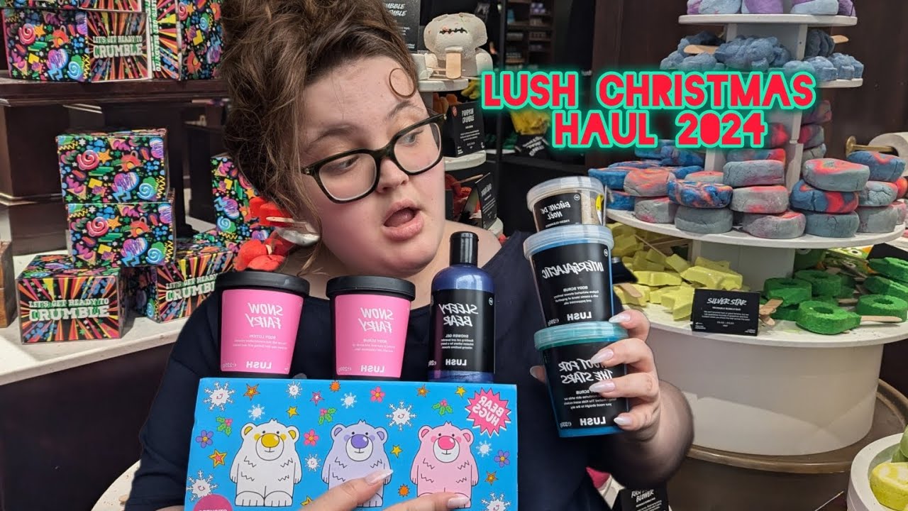 Рождественская покупка LUSH 2024 🎄🎁