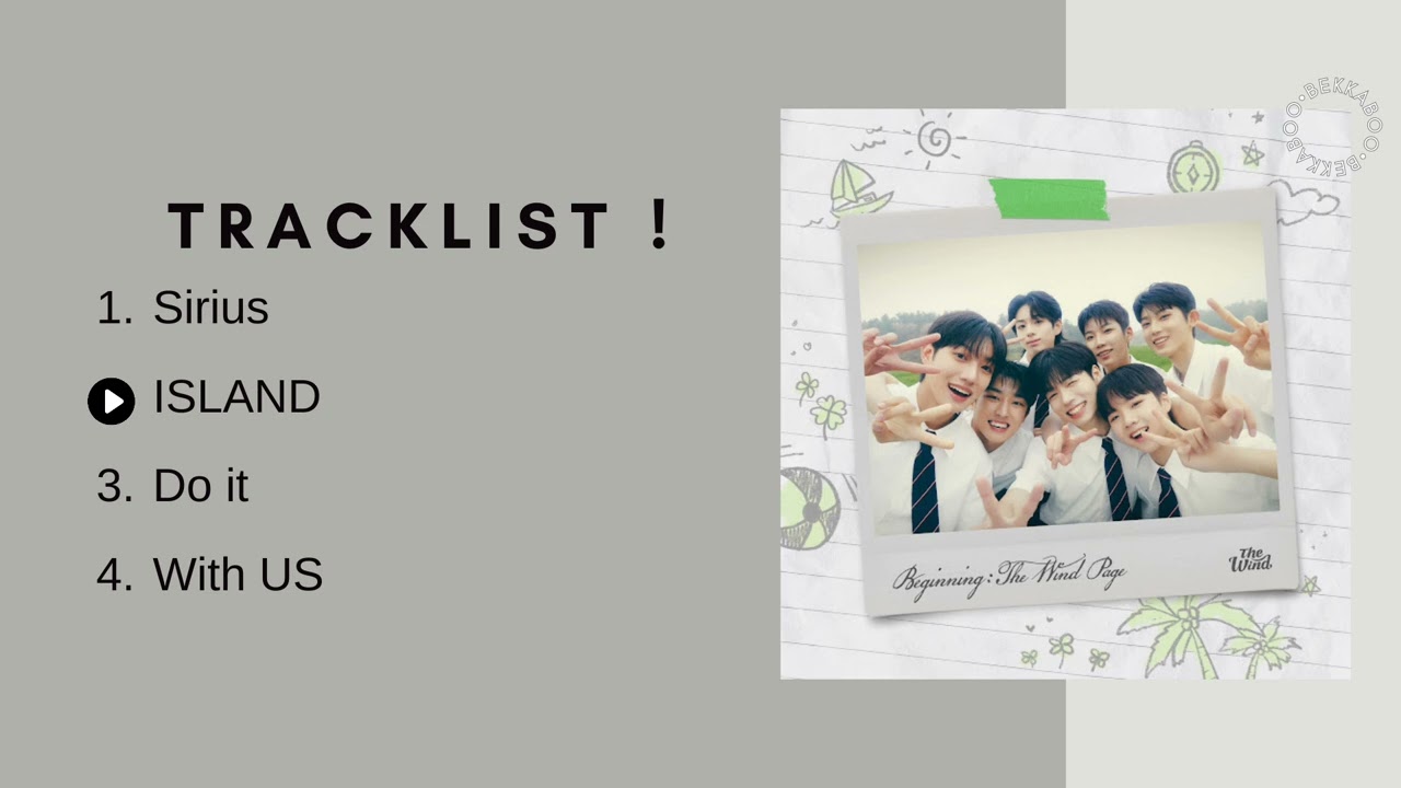 [Full Album] The Wind (더윈드) - Beginning : The Wind Page || 1st Mini Album