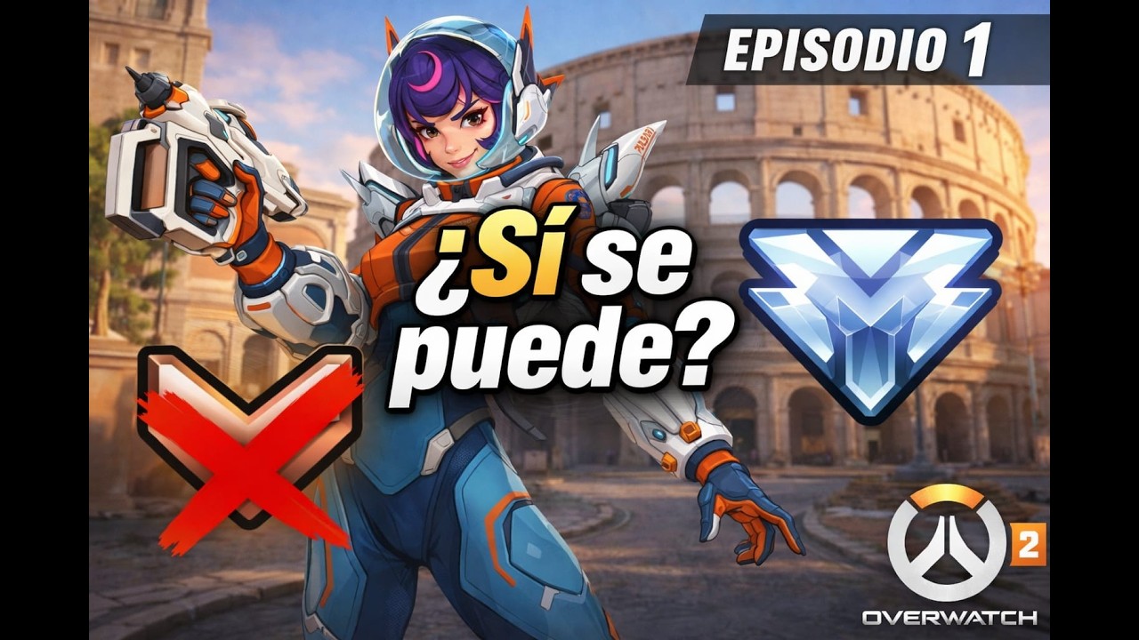¿Puede un Jugador CASUAL subir de Bronce a Diamante? | Overwatch 2