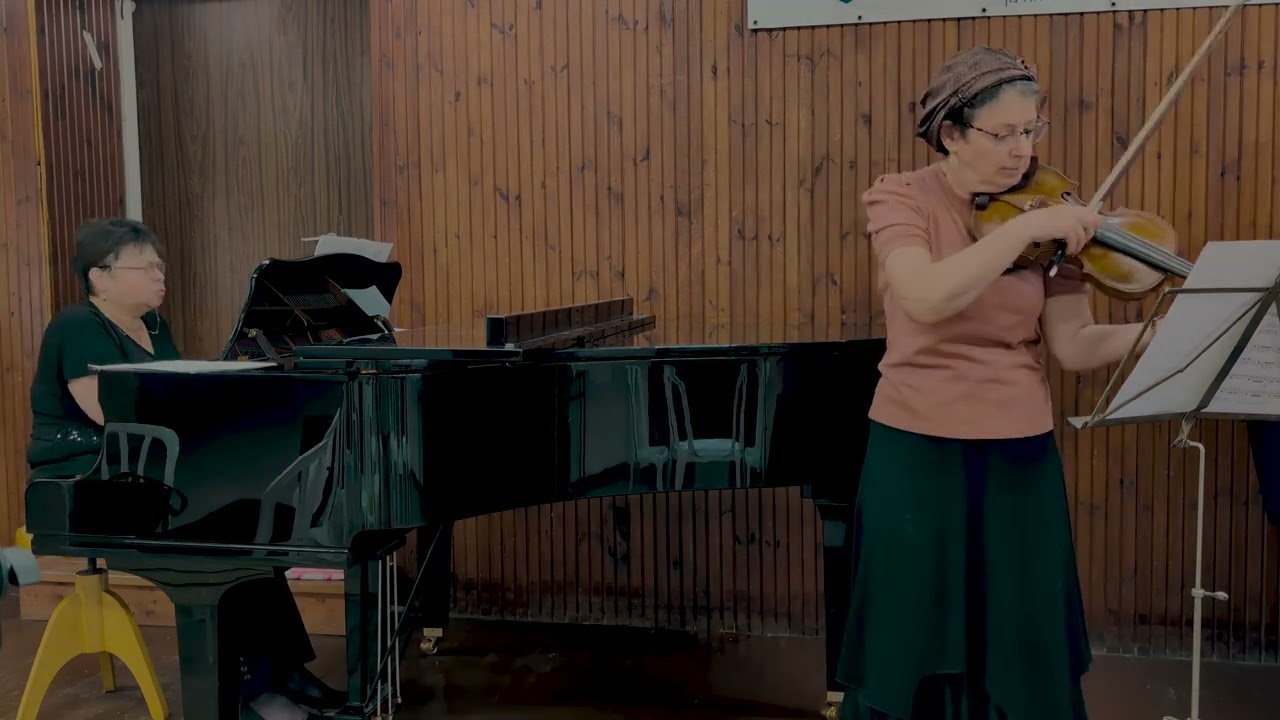 Joseph Achron   Jewish Melody   Miriam Rapaport, Svetlana Elkun