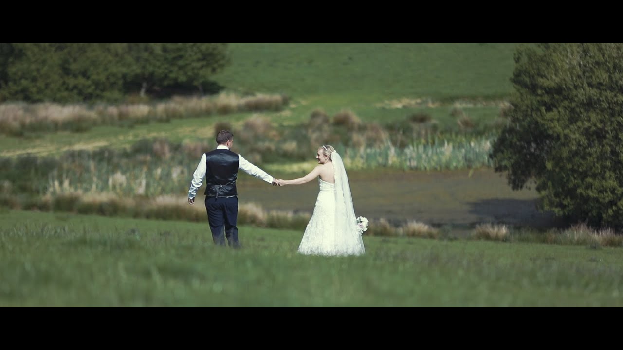 Claire + James | Wedding Highlights @ Talland Bay Church / Trenderway Farm