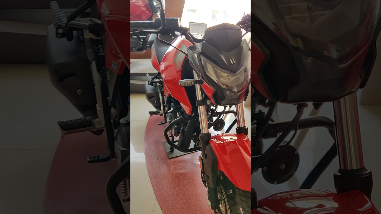 Hero Xtreme 160R Red Colour 👍 | Complete Video in Channel | The Biker Dude | #shorts