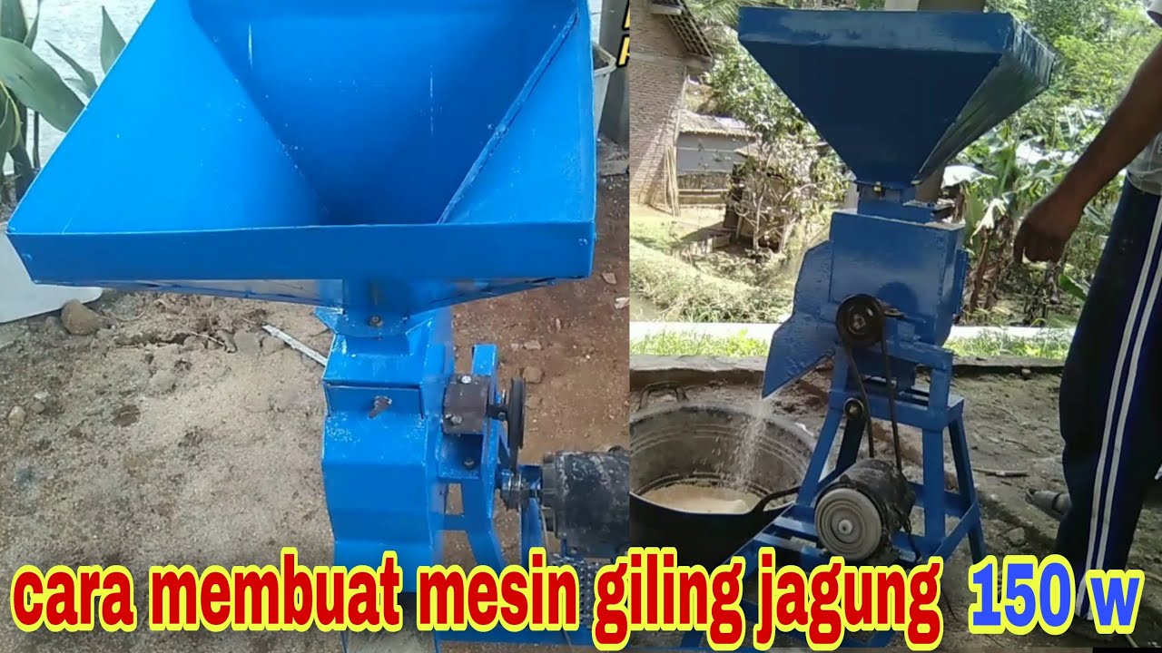 mesin giling jagung sederhana mesinpemecahjagung# caramembuatmesin#