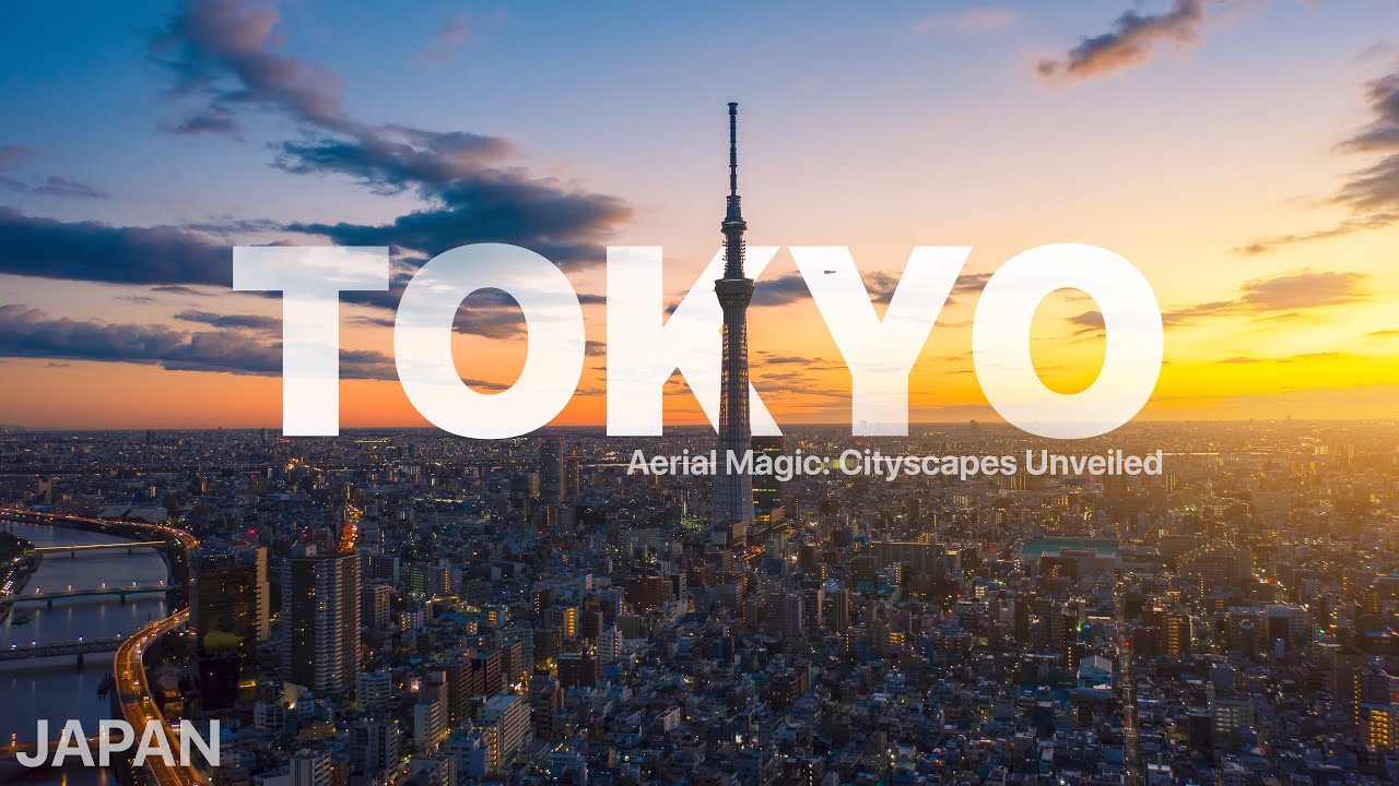 Tokyo Aerial Magic: Cityscapes Unveiled