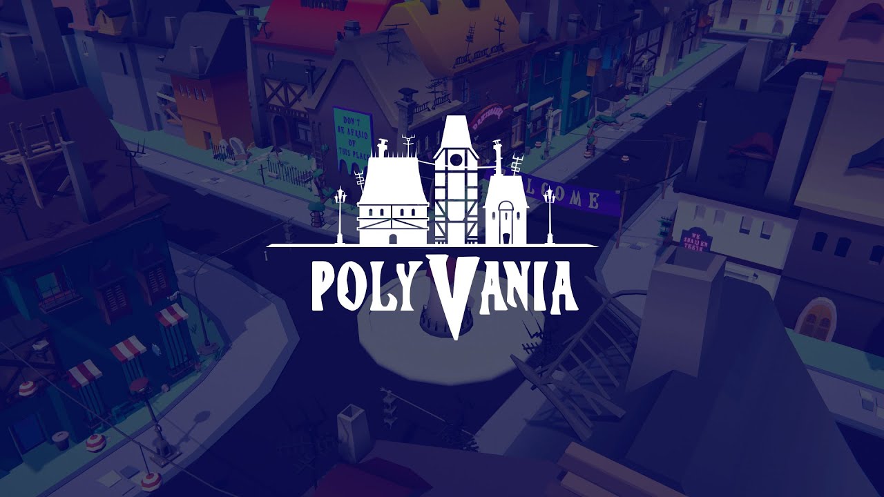 Unity PolyVania Vampiric Town - (Trailer) 3D Low Poly Art for Games by #EmacEArt