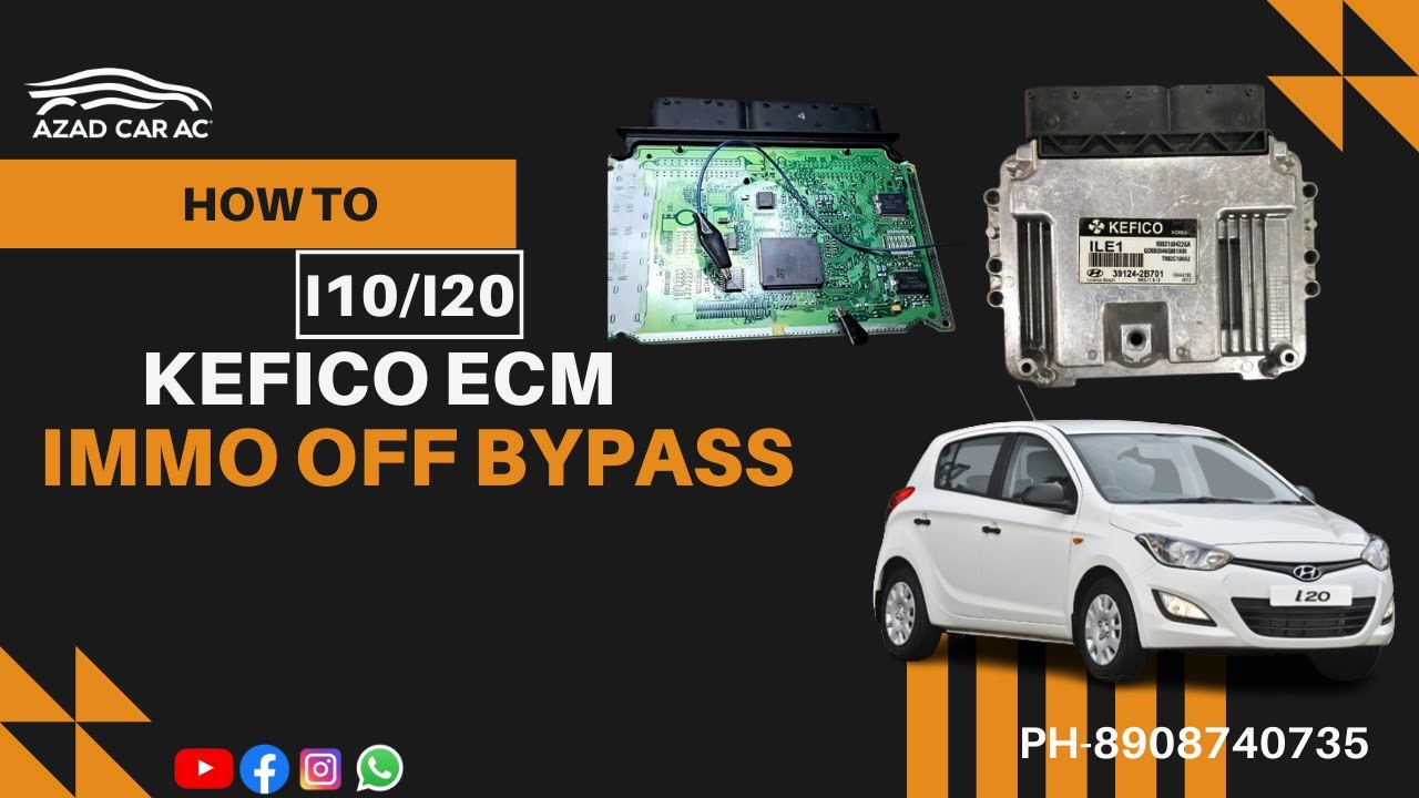 i10/i20 KEFICO ECM IMMO OFF BYPASS | i10/i20 KAFICO IMMO OFF BYPASS KASE KAREN |